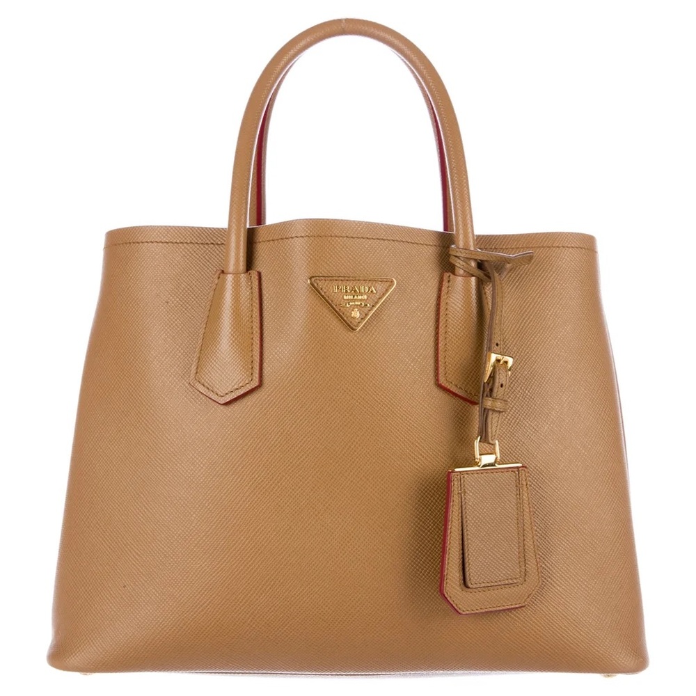 PRADA Saffiano Cuir Double Tote